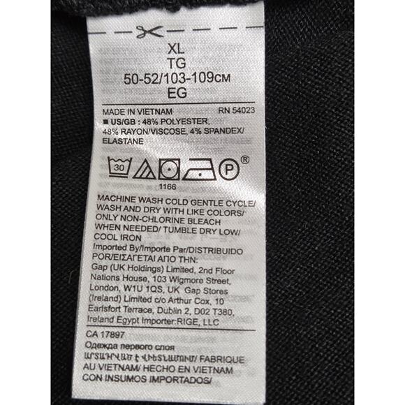 Banana Republic NWT Rouched Side Jersey Midi Dress Charcoal Gray XL - Picture 7 of 7